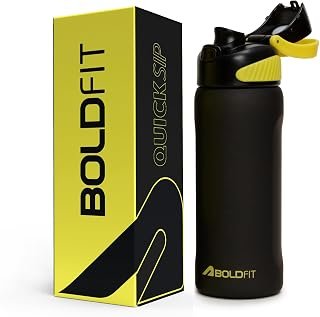 Boldfit Sipper Water Bottle for Adults & Kids 1L Plastic Sipper Bottle with Straw Leakproof BPA Free Reusable Drinking Bottle for Gym, School, Office, Sports, Cycling & Travel for 