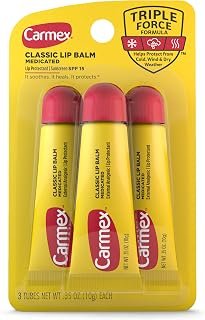 Carmex Original Flavor Moisturizing Lip Balm Tube Value Pack